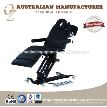 Table d&#39;examen motorisée Podiatry Chair Clinic Furniture